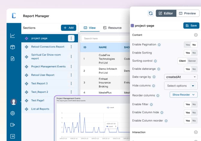 RapidReports - Build smarter internal tools with AI